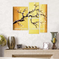 Plum Blossom Canvas Paintings / Group Flower Handmade Artwork / Modern Wall Art Decor